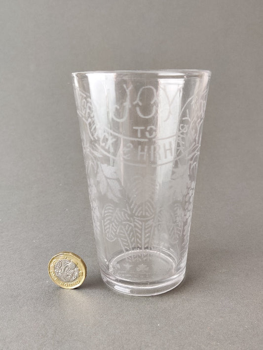 Vintage ale glass
