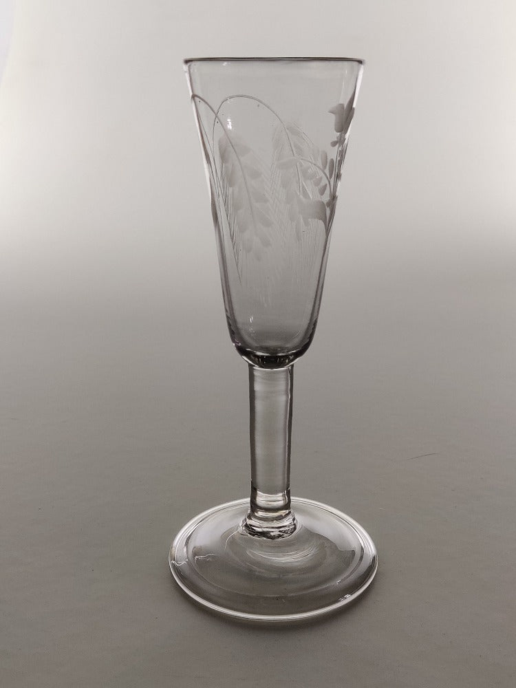 vintage ale glass