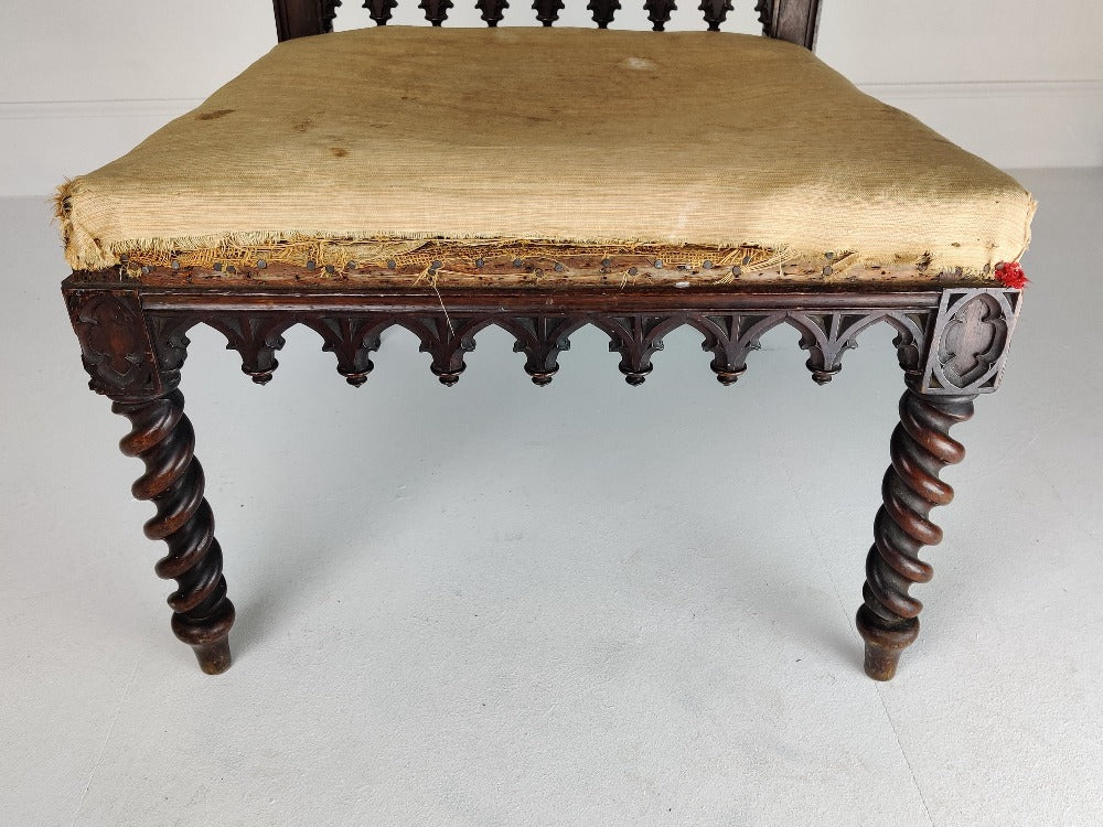 Chair Gothic Revival - Throne