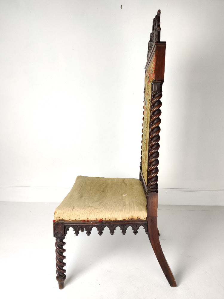 Chair Gothic Revival - Throne