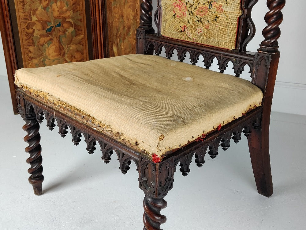 Chair Gothic Revival - Throne