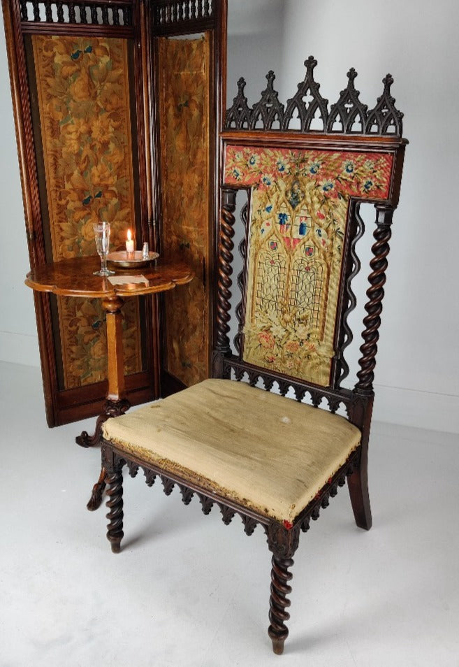 Chair Gothic Revival - Throne