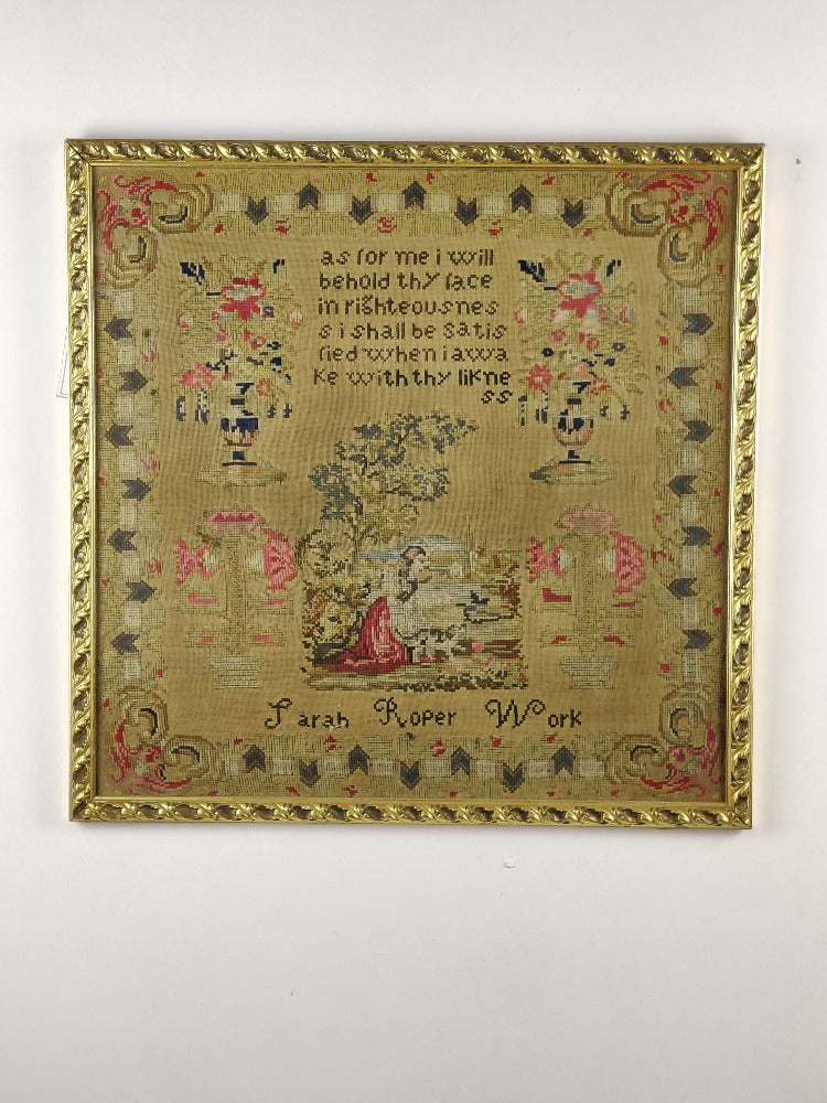 wool work sampler
