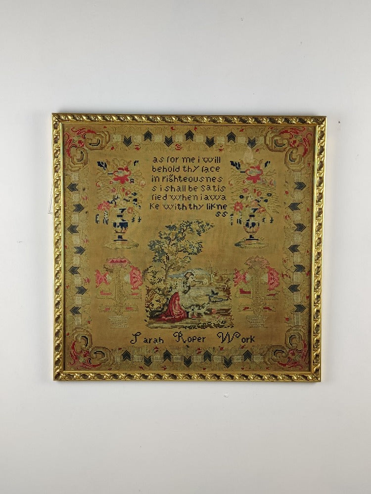 antique sampler