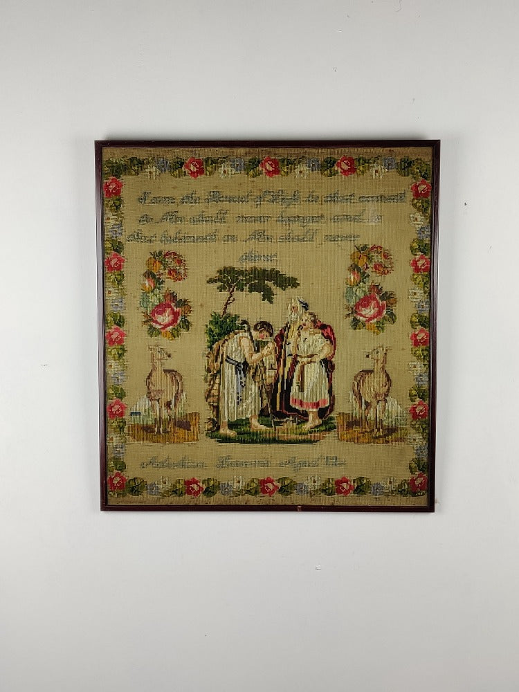 antique sampler