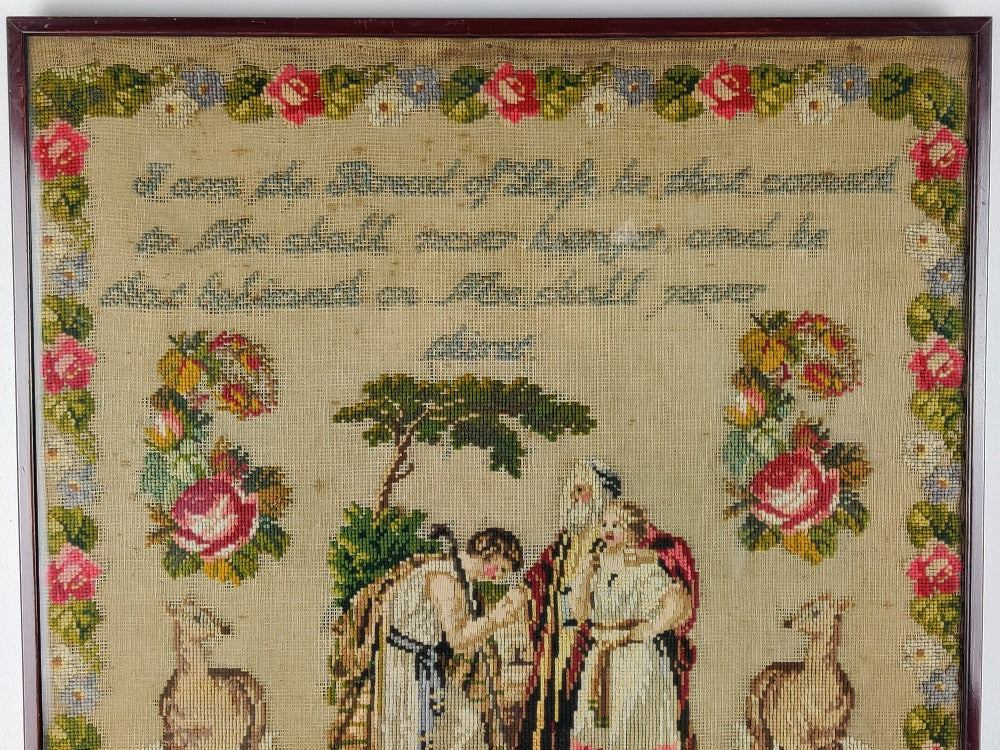Wool Sampler - 19th Century