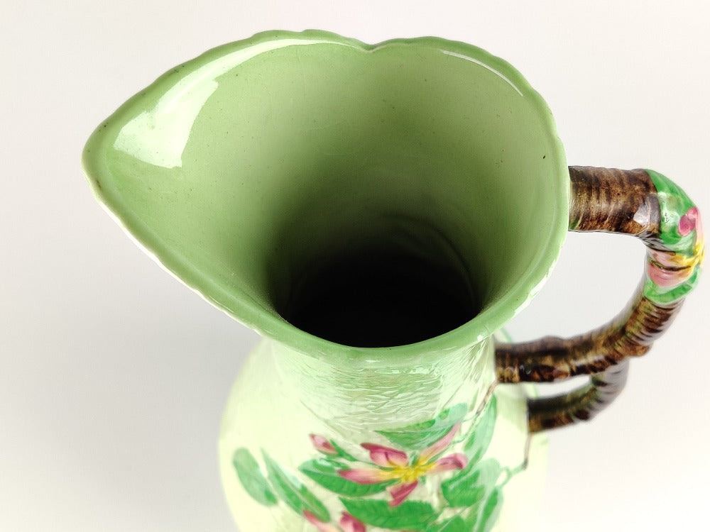 Carlton Ware Green 'Apple Blossom' Jug