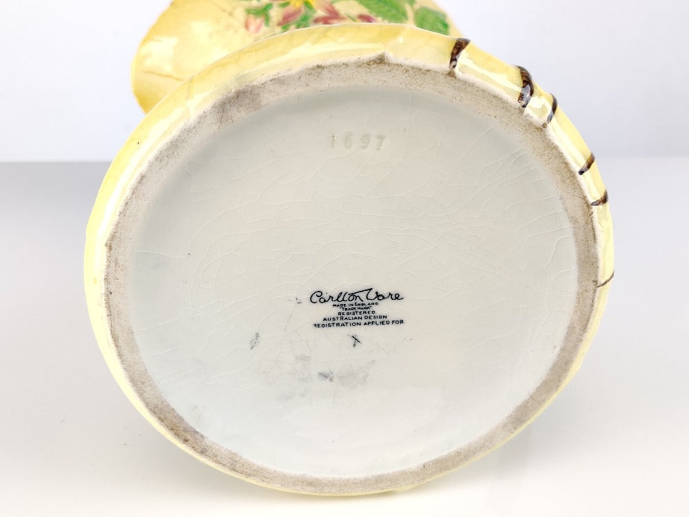 Carlton Ware Yellow 'Apple Blossom' Jug