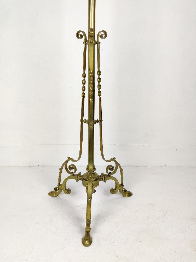 arts & crafts electric lamp