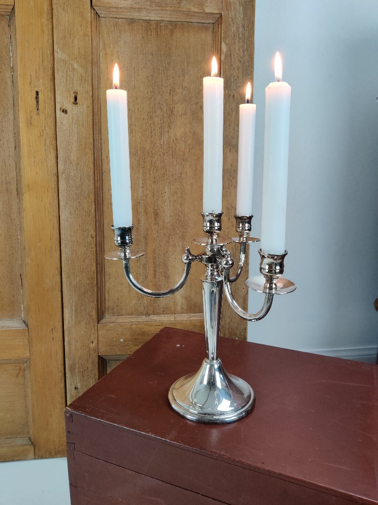 Stylish Three Branch Candelabra