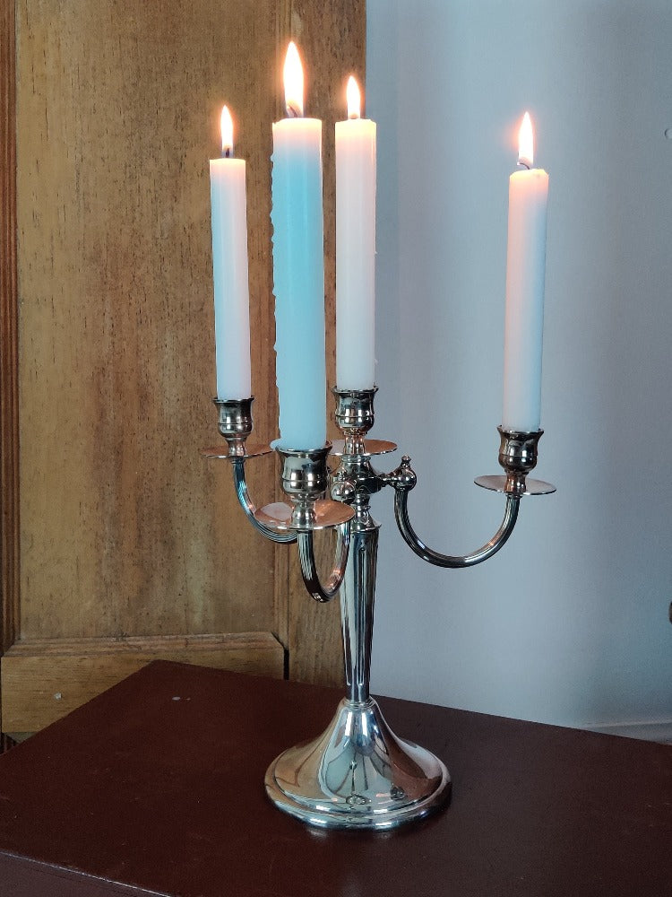 Stylish Three Branch Candelabra