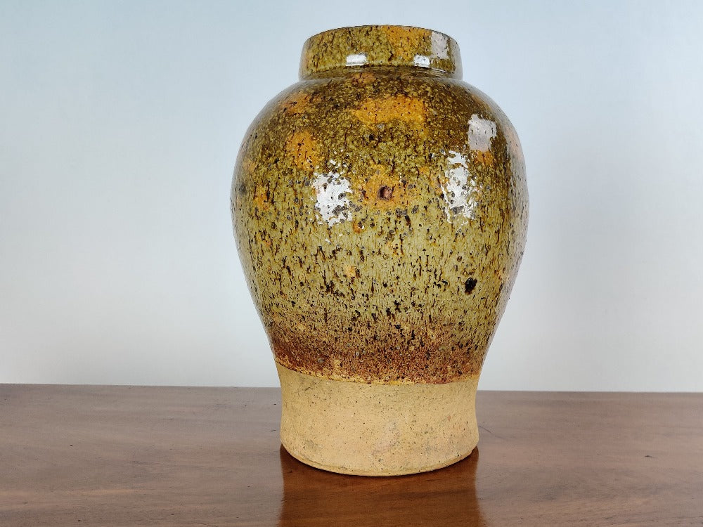 17th century stoneware crock