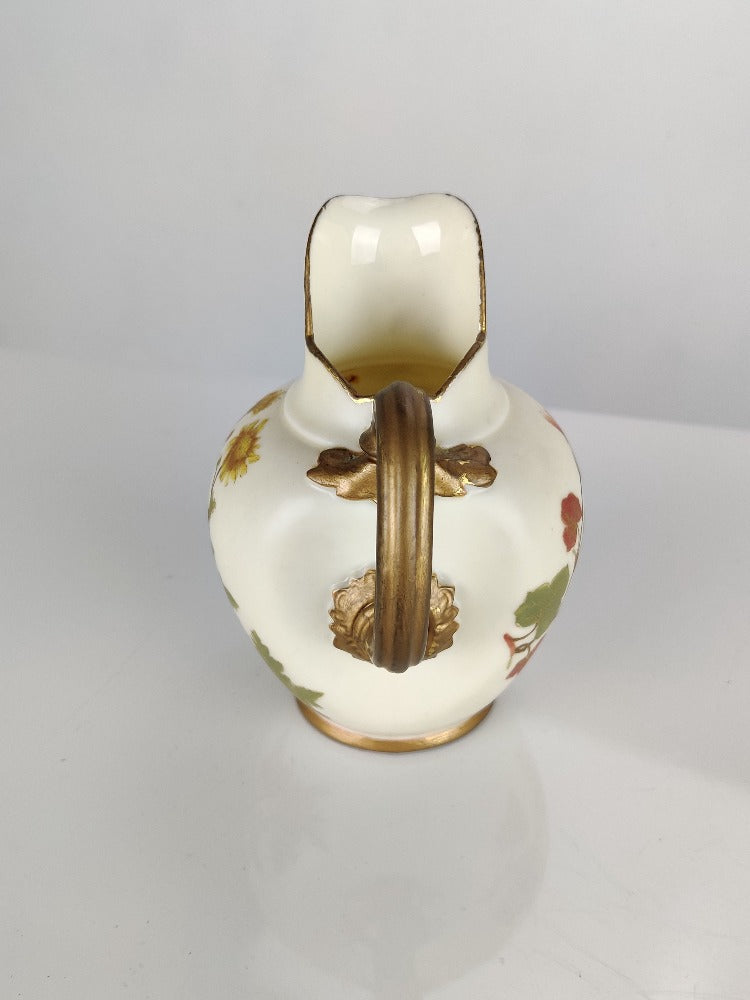 Royal Worcester Floral Jug