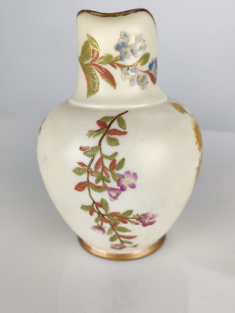 Royal Worcester Floral Jug