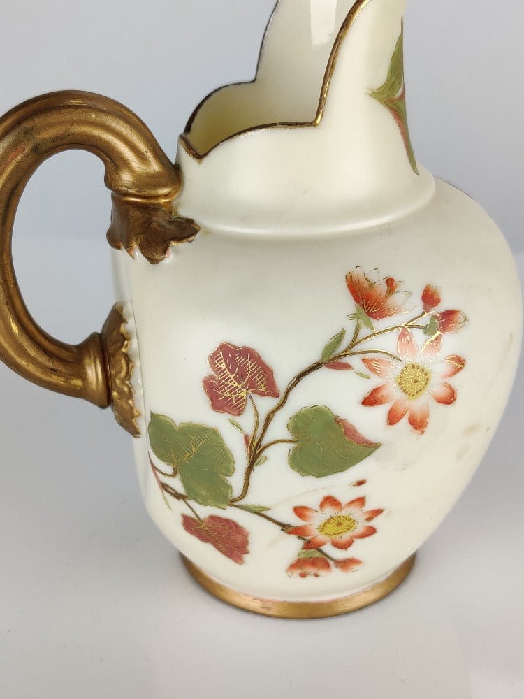 Royal Worcester Floral Jug