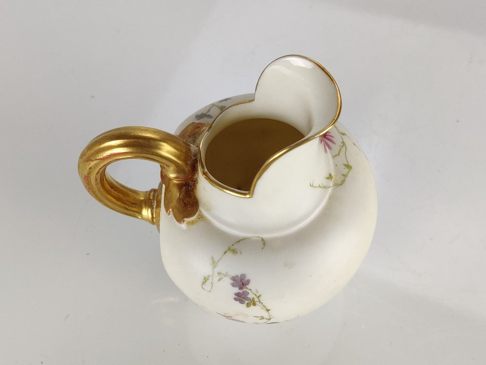 Royal Worcester Floral Jug