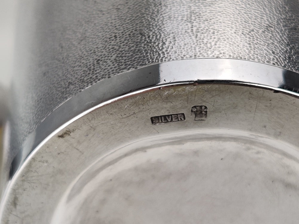Solid Silver Cocktail Shaker