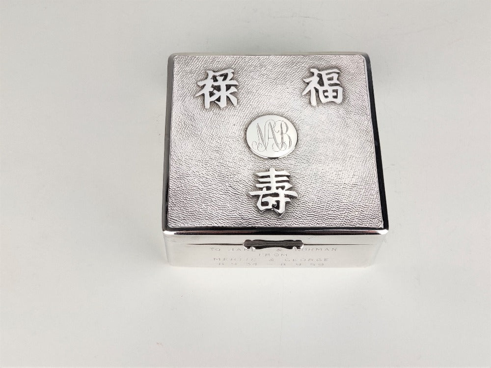 sterling silver box