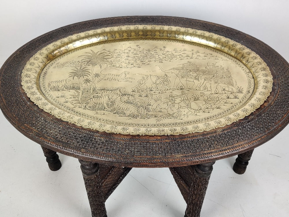 Antique Kashmir table