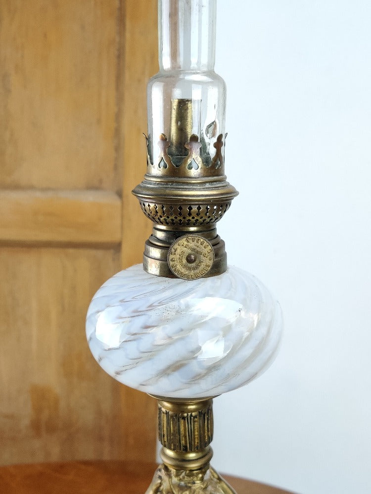 Oil Lamp - Antique