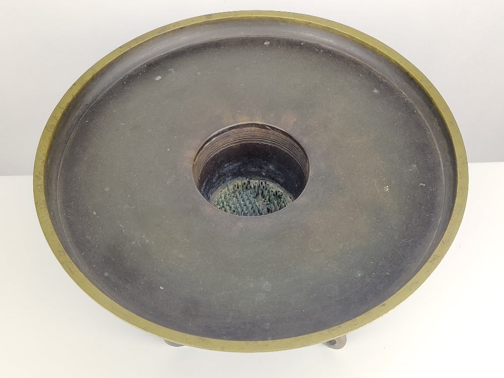 Ikebana Vase - Japanese Bronze