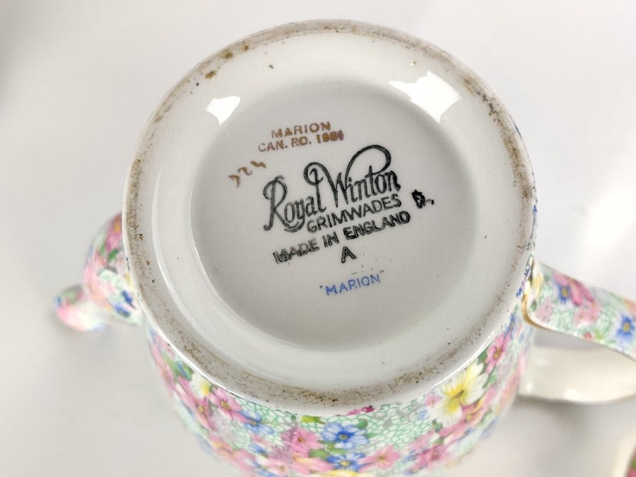 Coffee Set -Chintz- Royal Winton Chintz