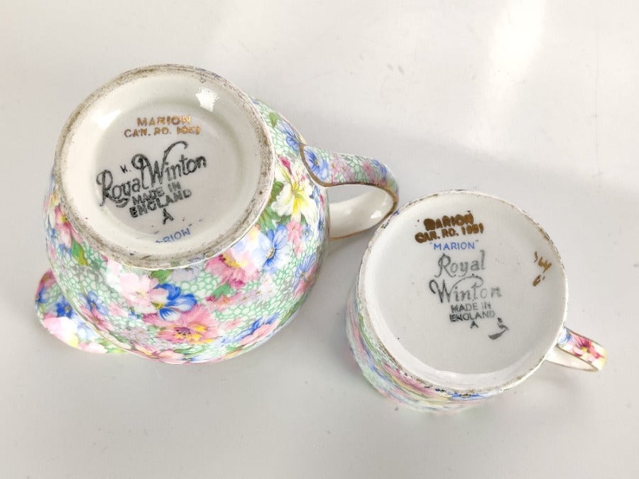Art deco coffee set