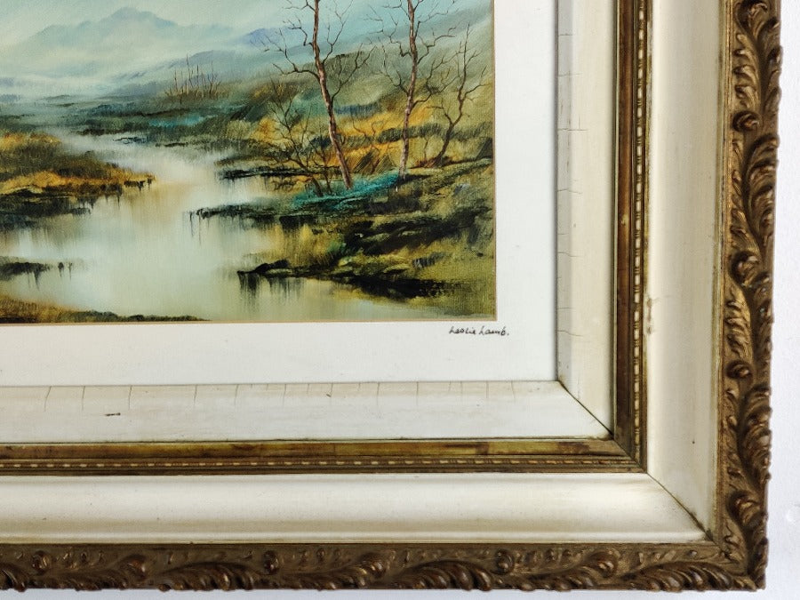 leslie Lamb painting