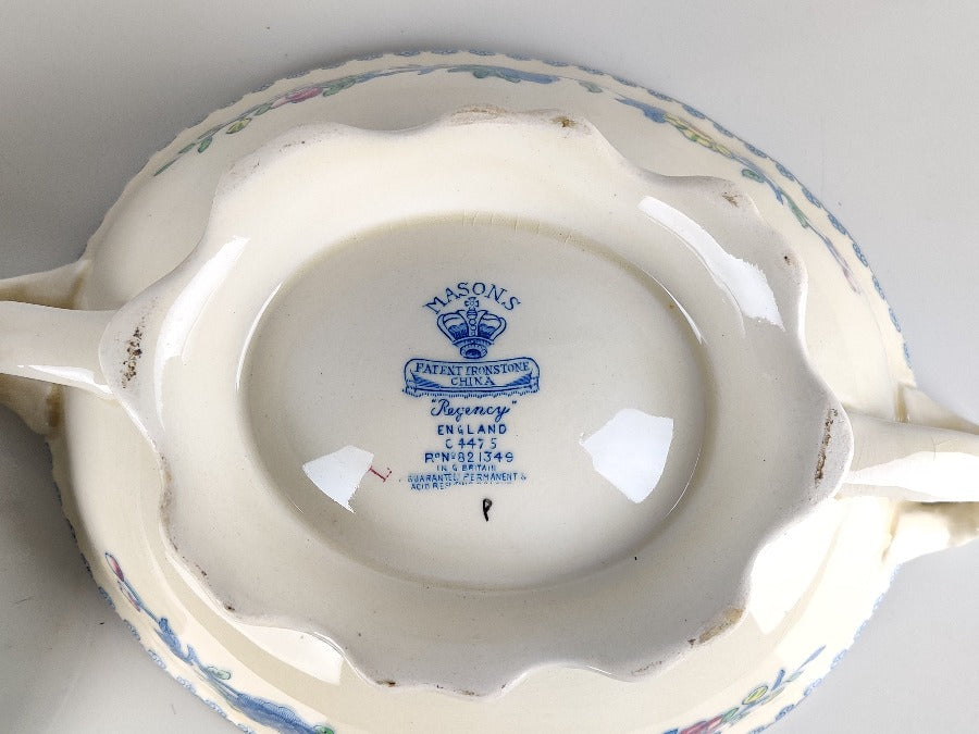 Vegetable Tureen - Mason's Regency Pattern
