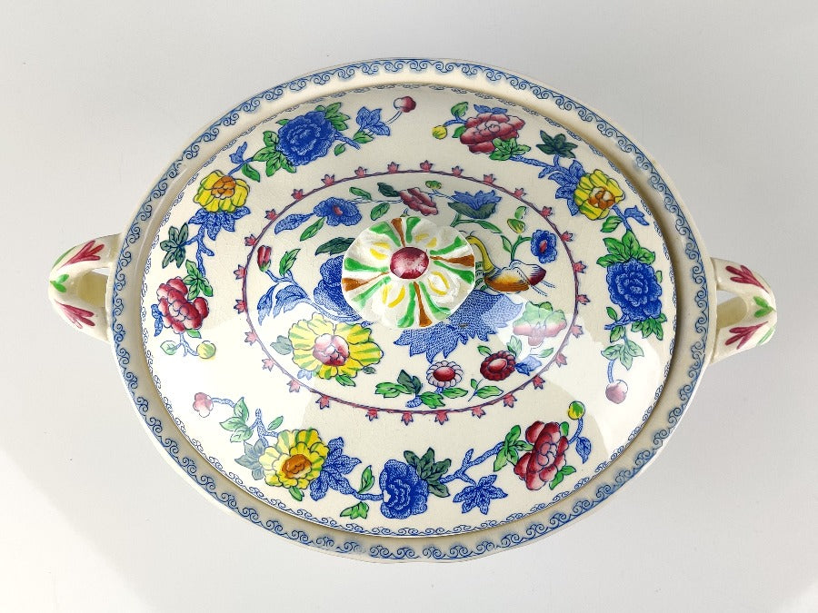 Vegetable Tureen - Mason's Regency Pattern