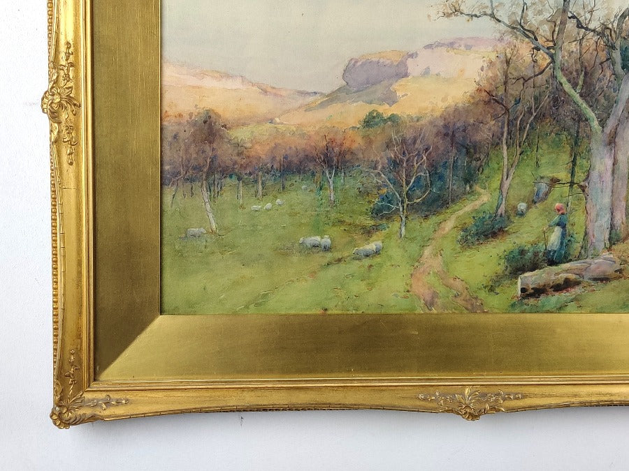 Antique Watercolour - Welsh School