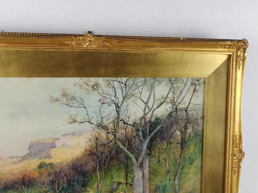 Antique Watercolour - Welsh School