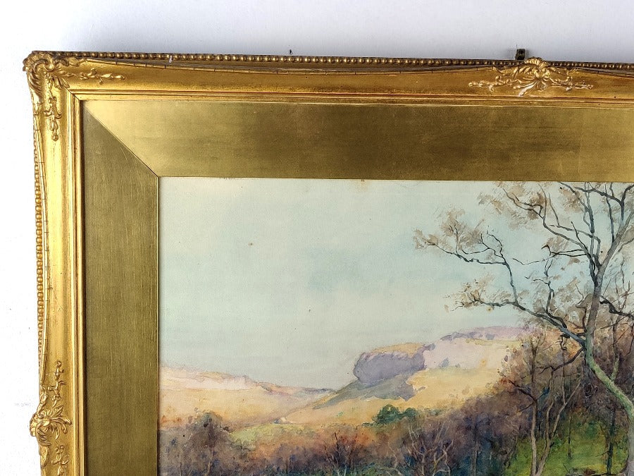 Antique Watercolour - Welsh School