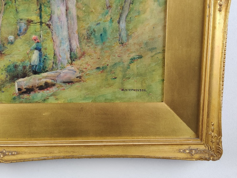 W. stephenson painting Welsh school
