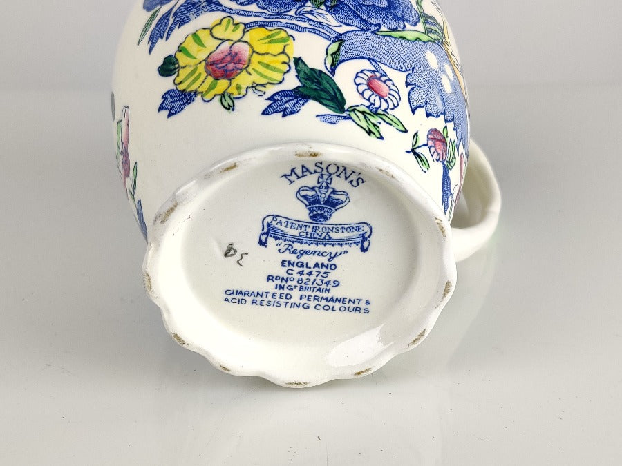 Milk Jug - Mason's Regency Pattern