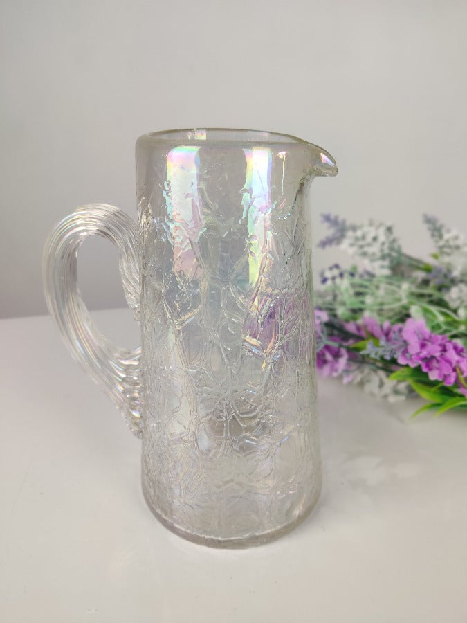 Art Nouveau glass jug