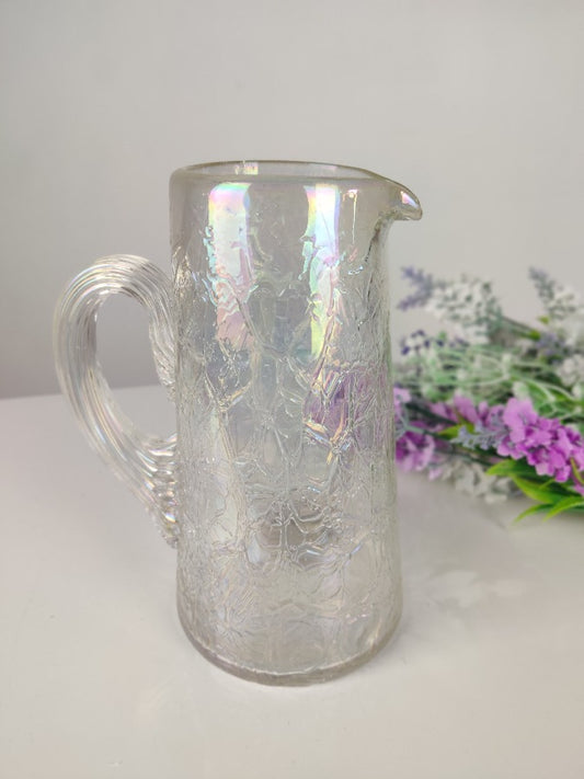 Art Nouveau glass jug