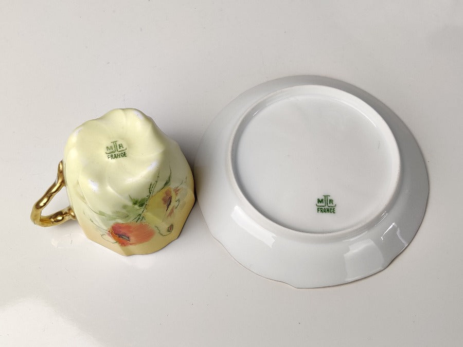 Limoges Cup & Saucer