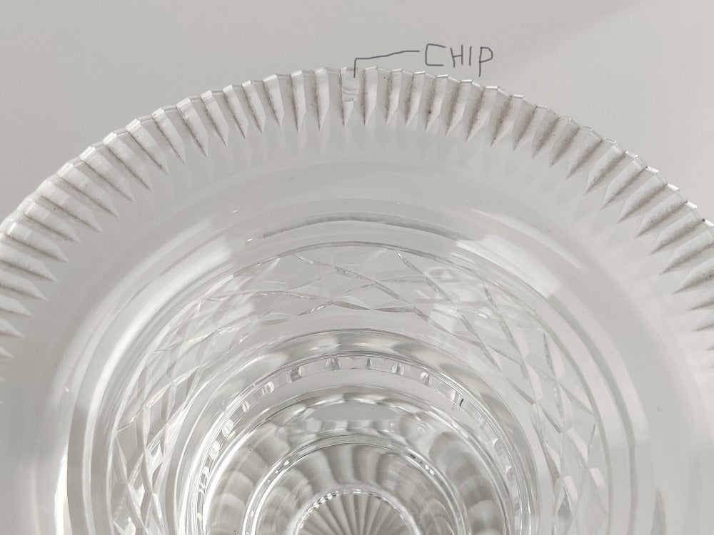 Salt Cellars - Cut Glass