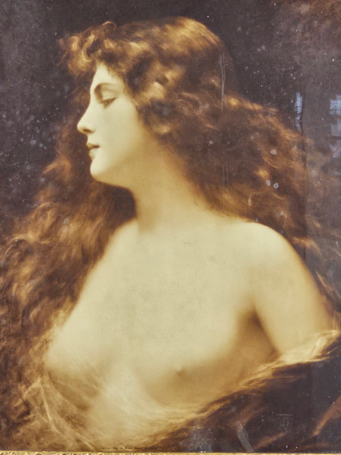 Semi-Nude Woman “Odalisque” Braun Clement
