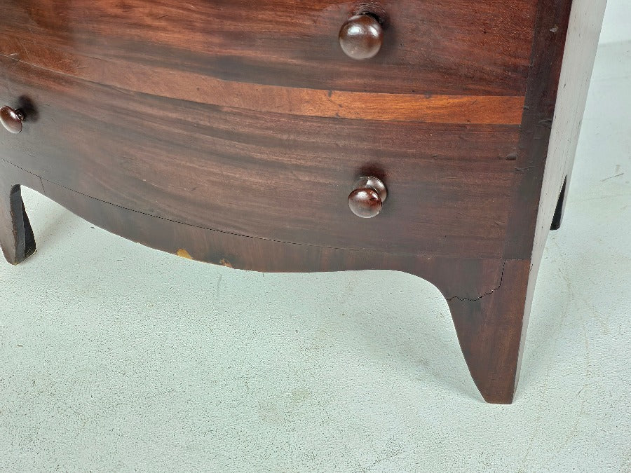 Georgian Bedside Commode-Chest