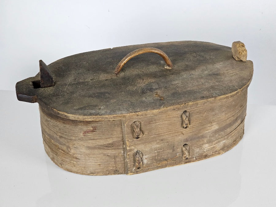 antique Scandinavian bentwood box 
