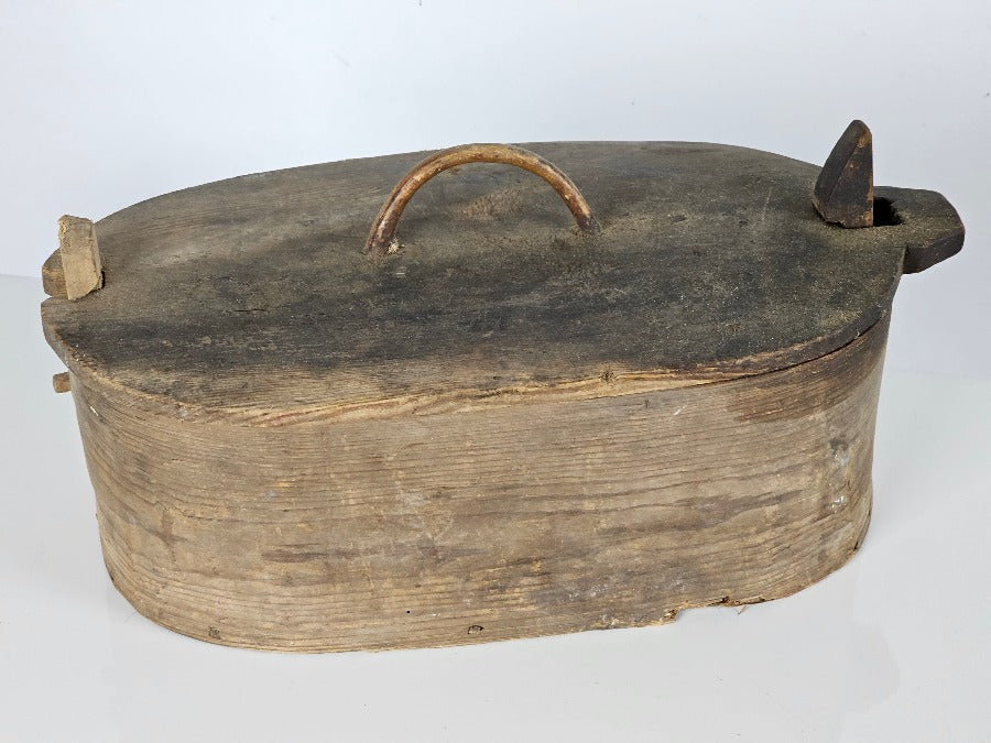 19th century Scandinavian bentwood box 
