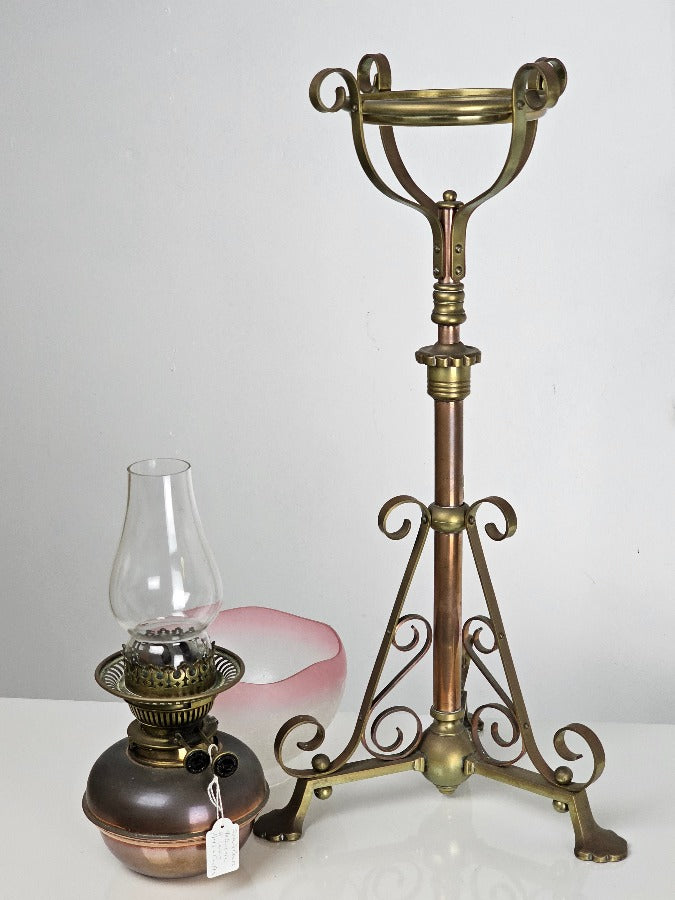 vintage oil lamp