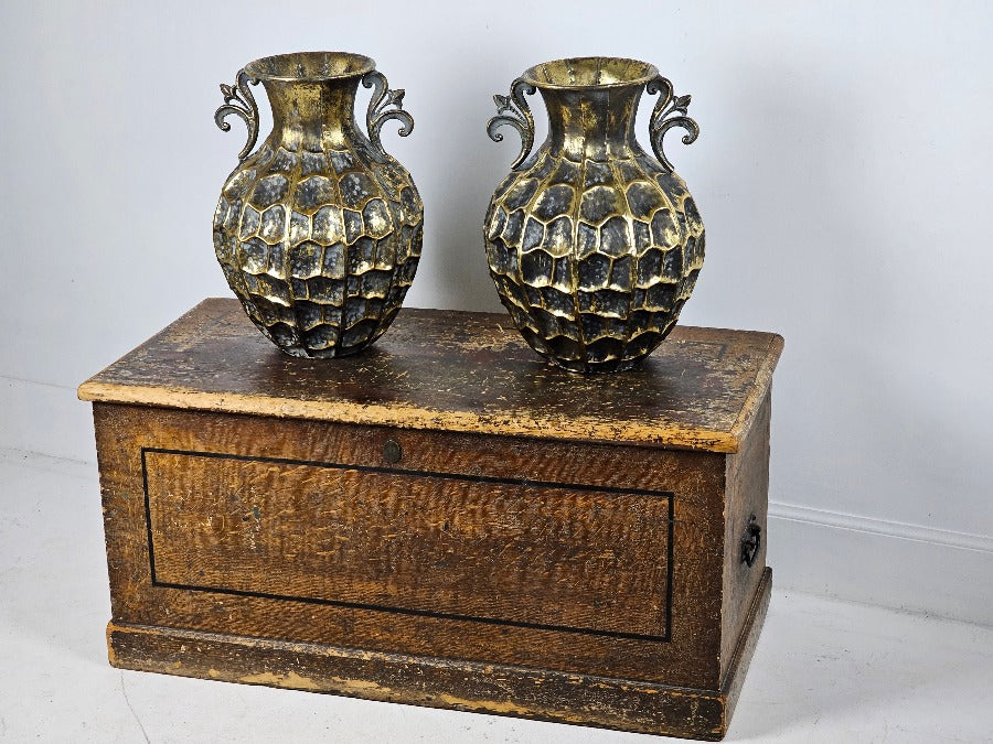 pair of modern vases