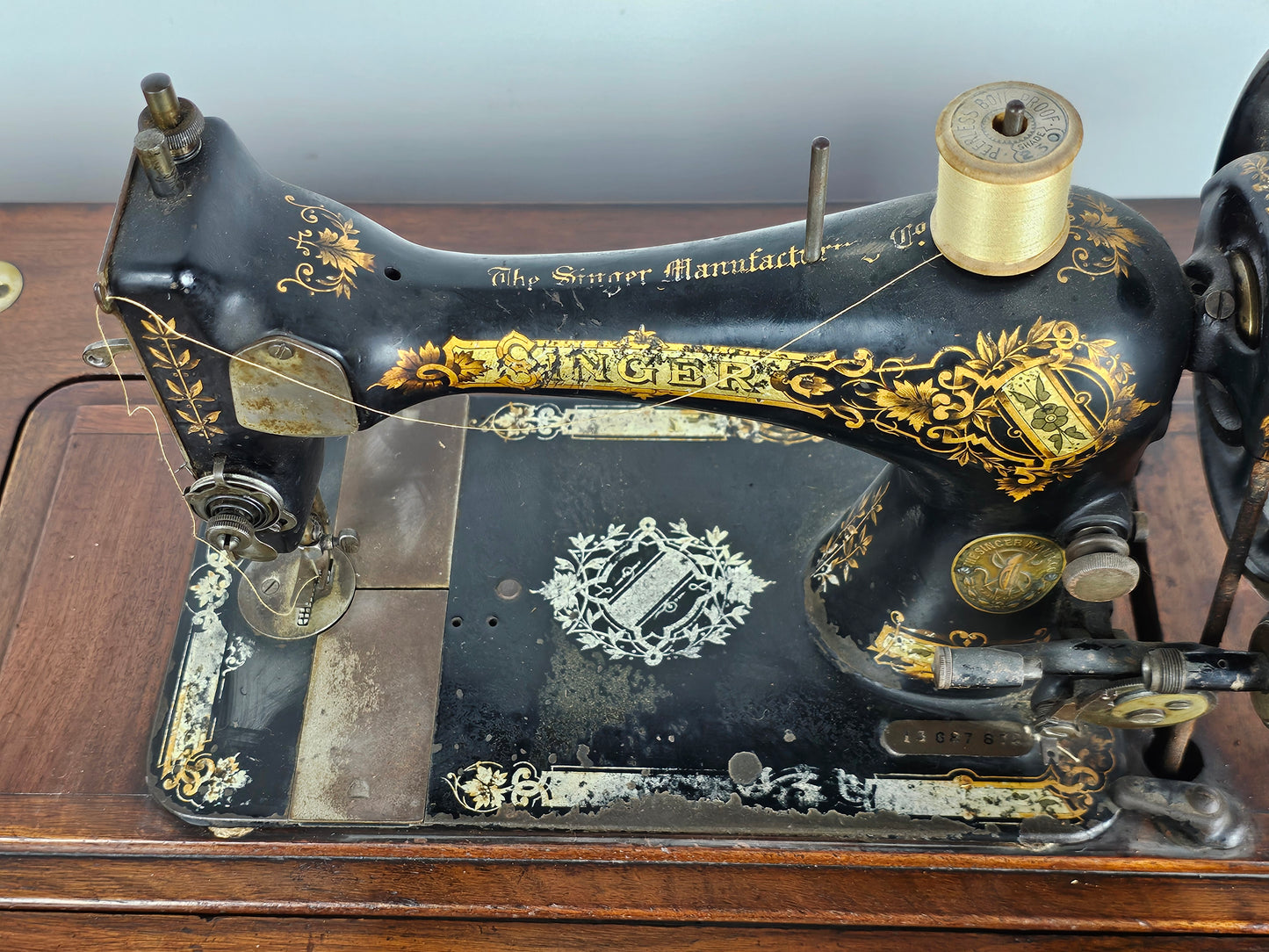 Vintage Singer Treadle Sewing Machine