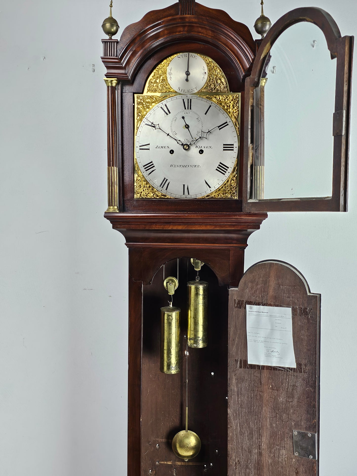 Longcase Clock James Wilson, Westminster