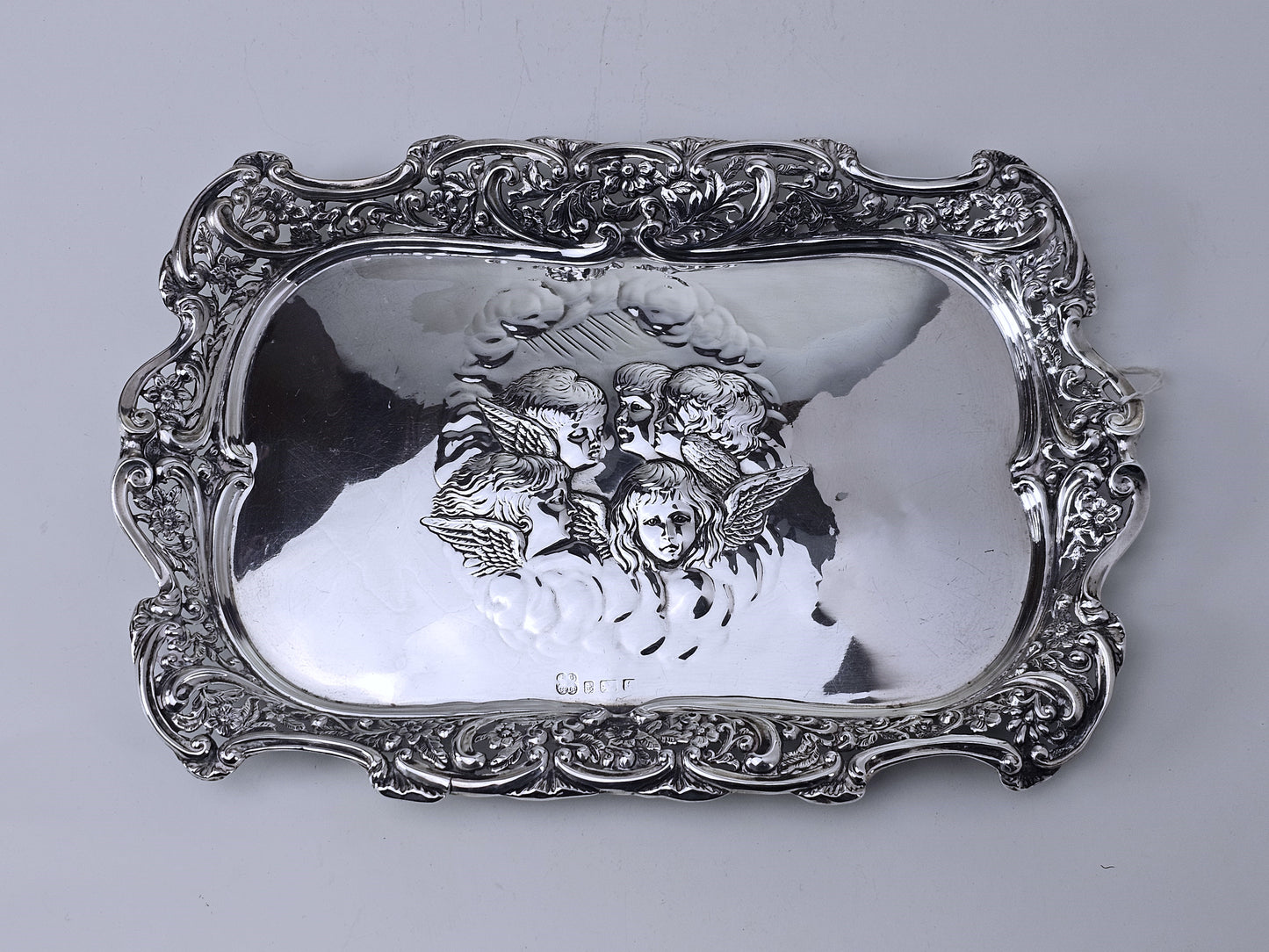 silver tray  Joshua Reynolds 