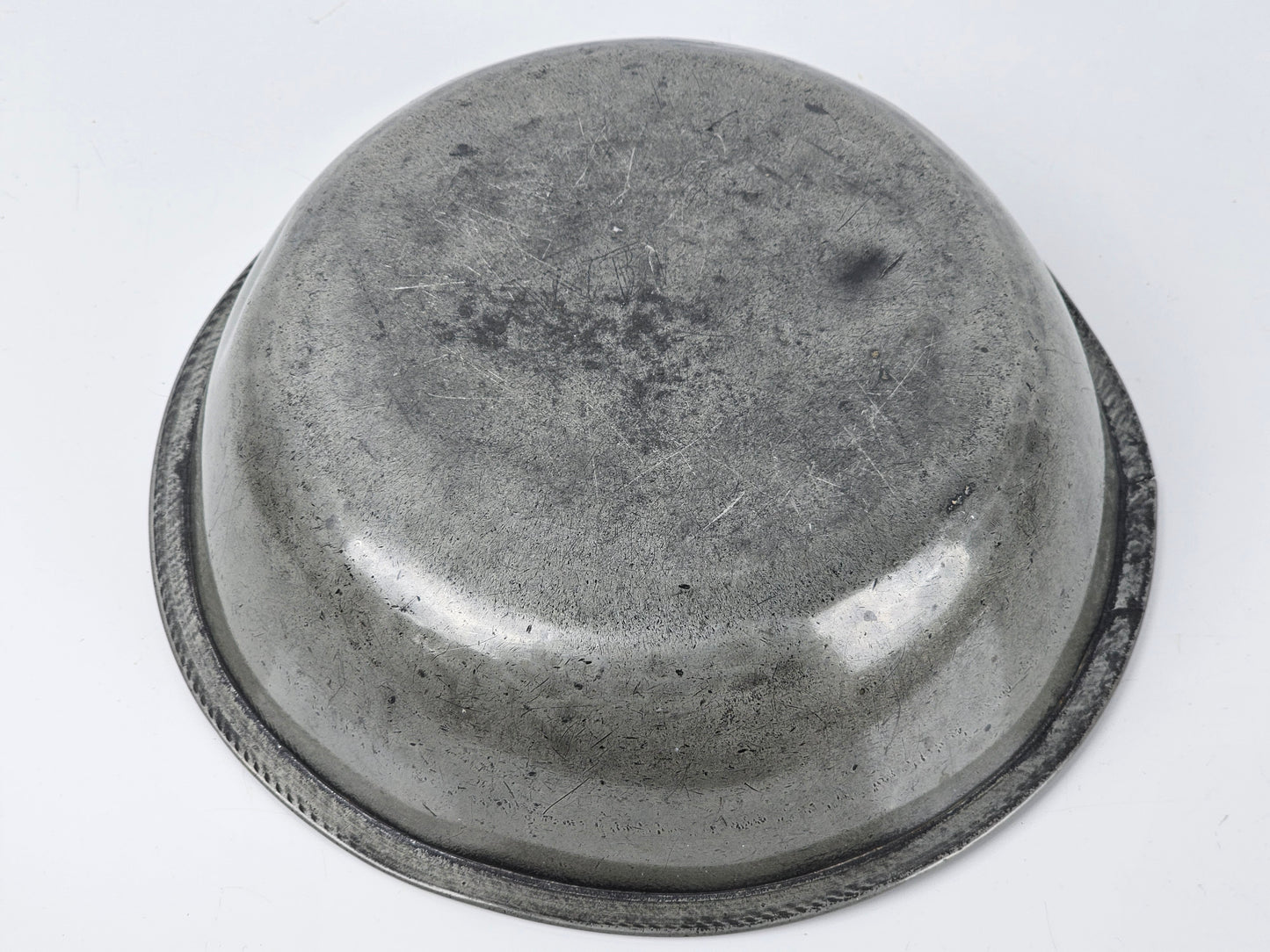 Baptismal Pewter Bowl Glasgow 1770