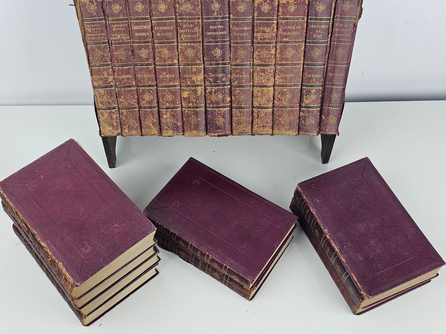 Part set of Charles Dickens Books - 19 Volumes